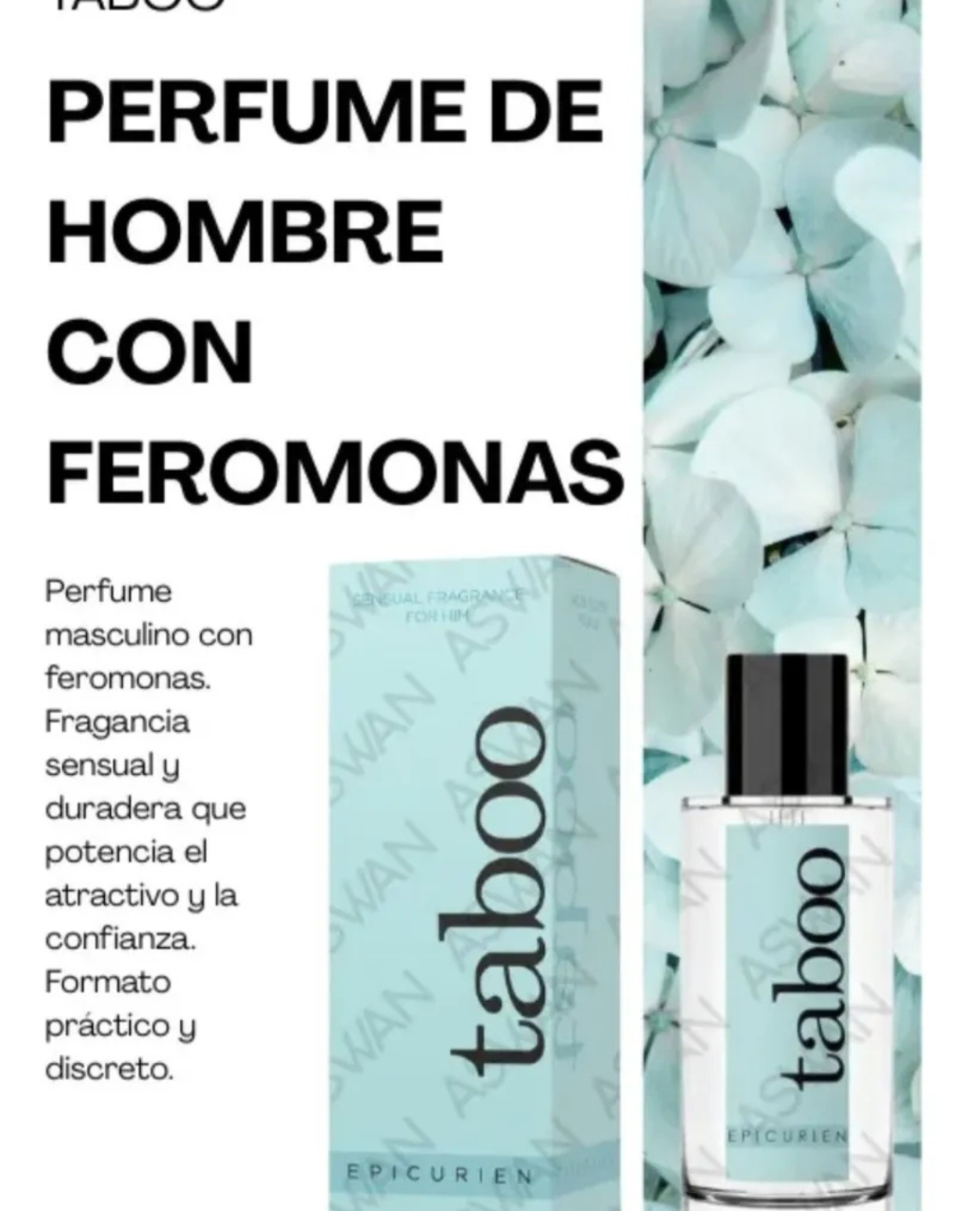 PERFUME FEROMONAS TABOO 2x1