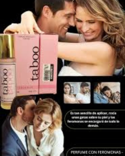 PERFUME FEROMONAS TABOO 2x1